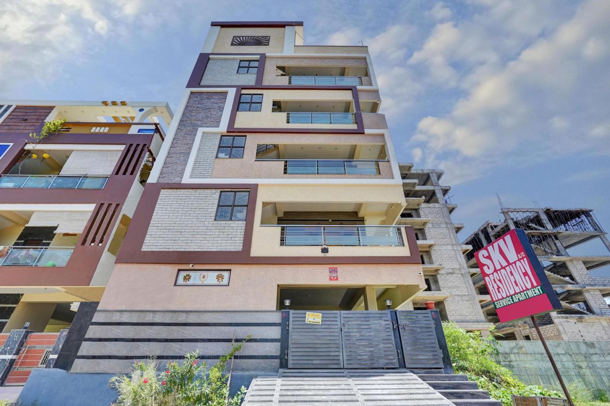 Hotel O Skv Residency Service Apartment Tirupati Dış mekan fotoğraf